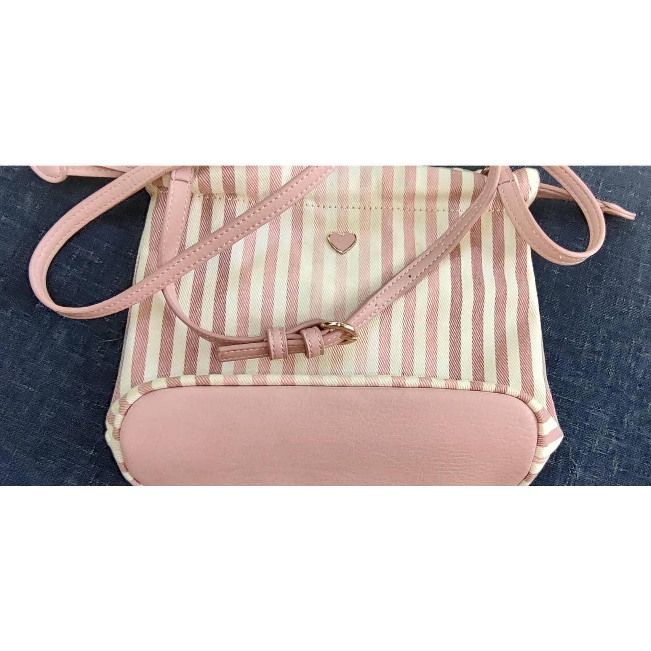 LC Lauren Conrad, cute pink hombre & cream striped - Depop