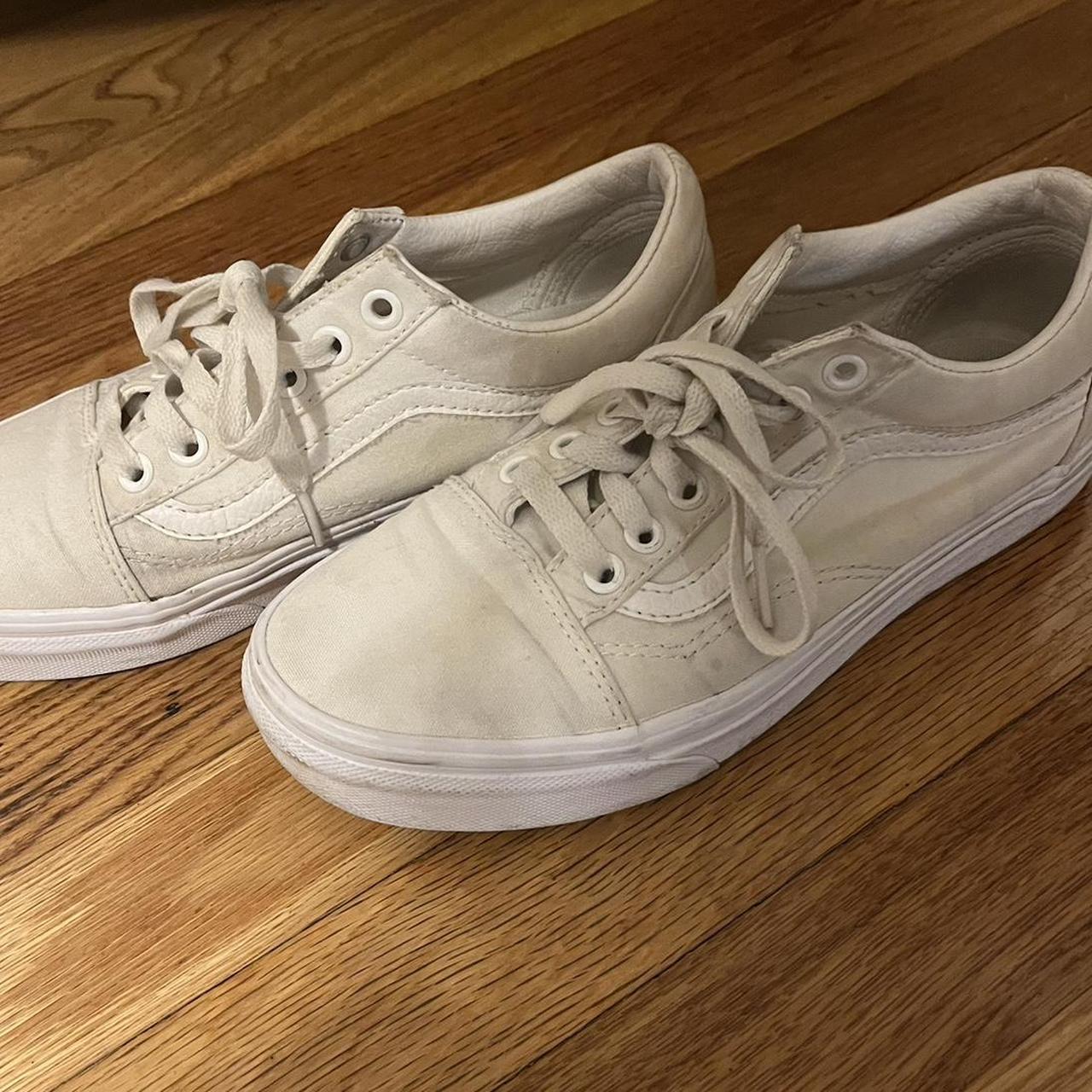 Vans old skool sales dirty white