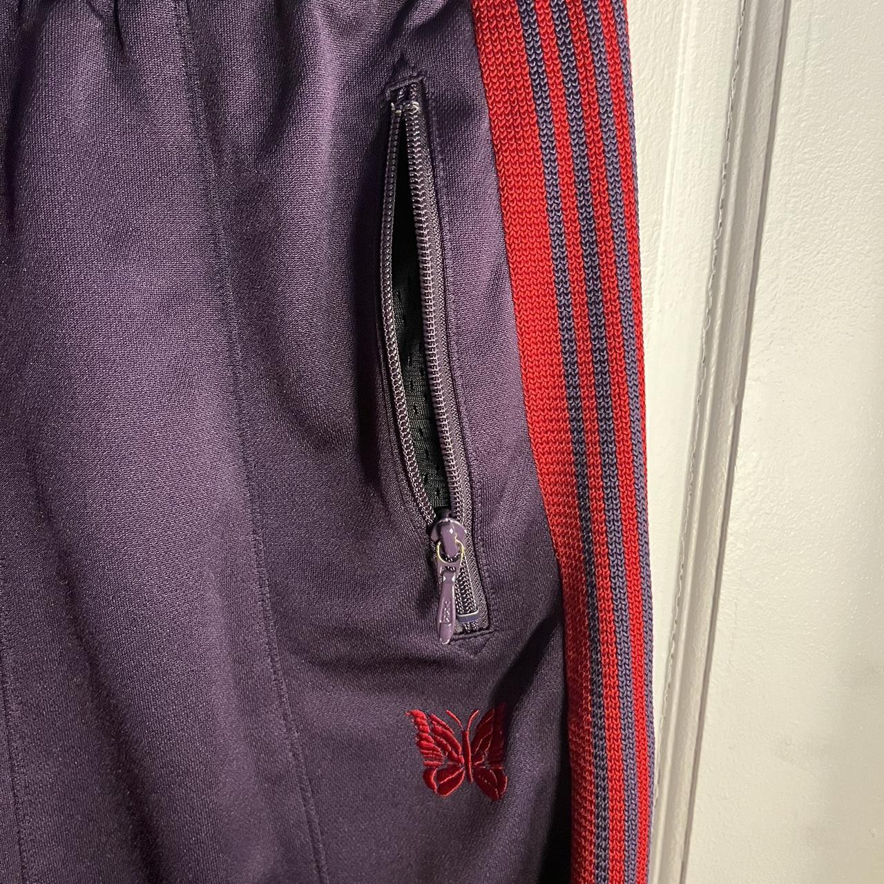 needles baggy track pants oversized fit (purple... Depop