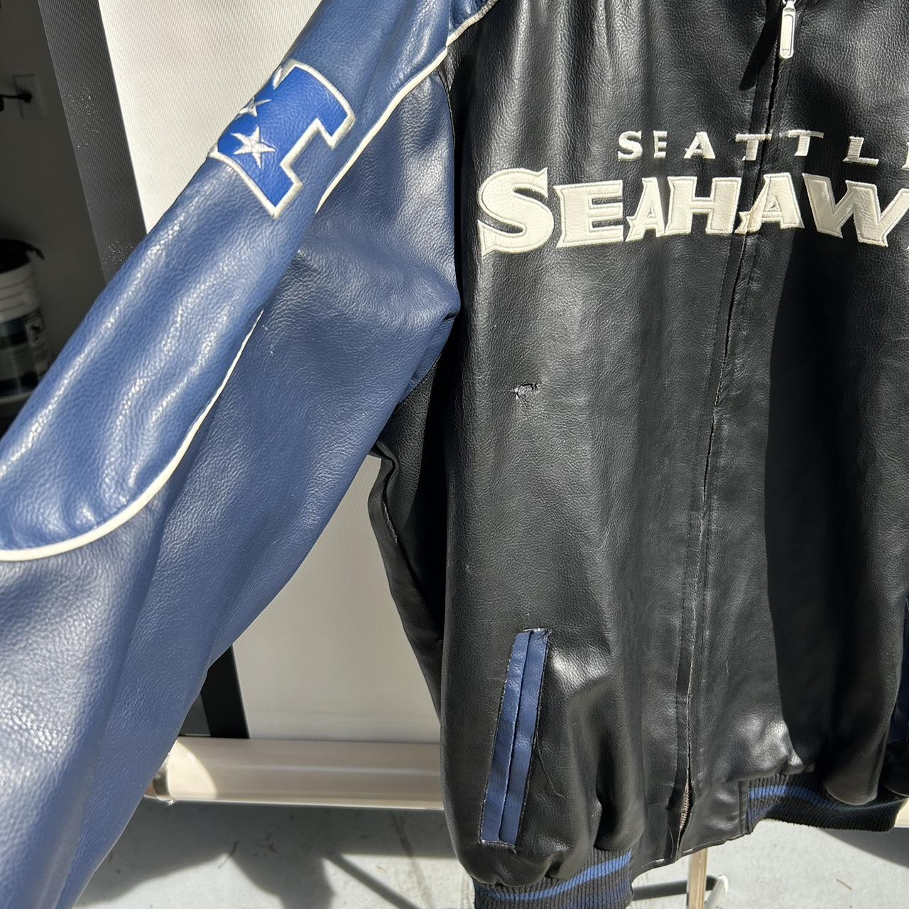 Seattle Seahawks Leather Jacket on Sale, SAVE 45% 