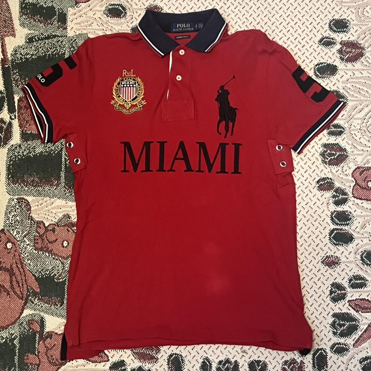 Big Pony Polo Ralph Lauren Miami Mens Rugby Polo | Depop