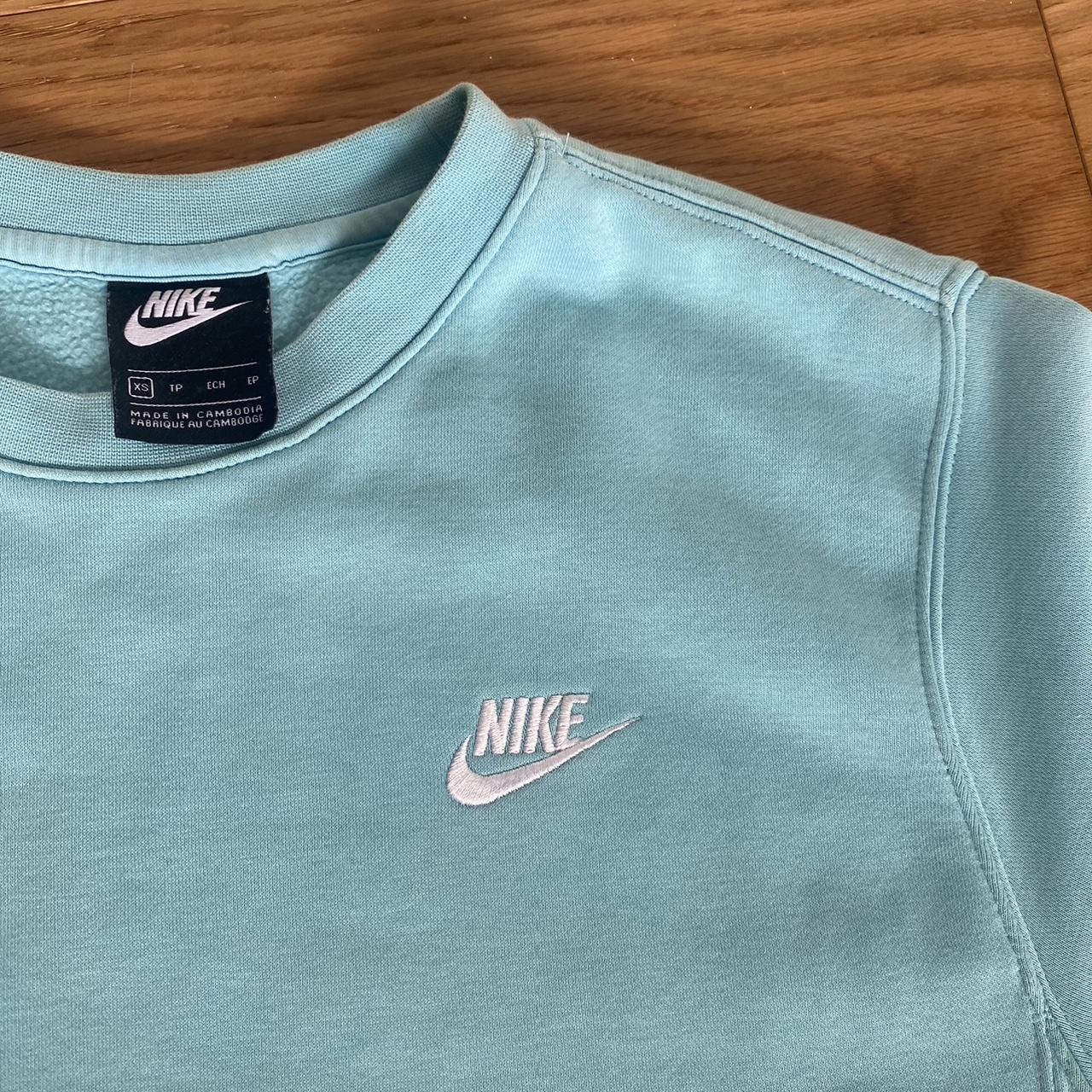 mens blue nike jumper