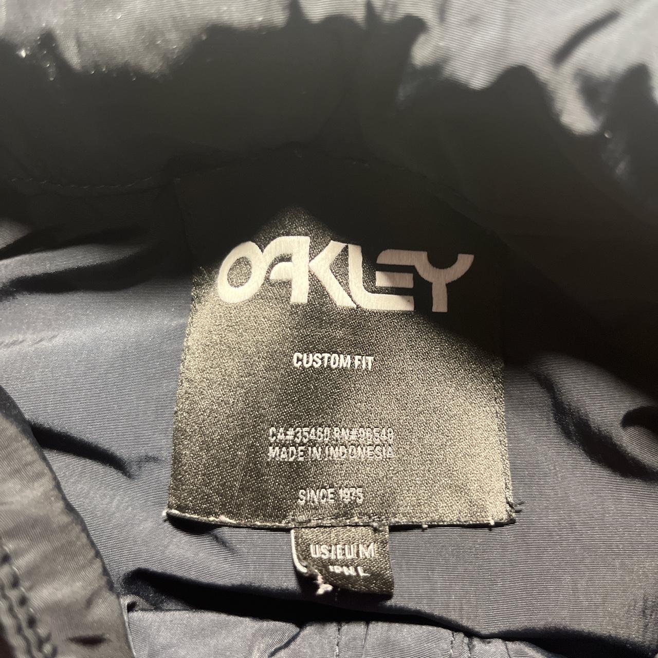 Oakley Men's Black and Blue Coat (3)