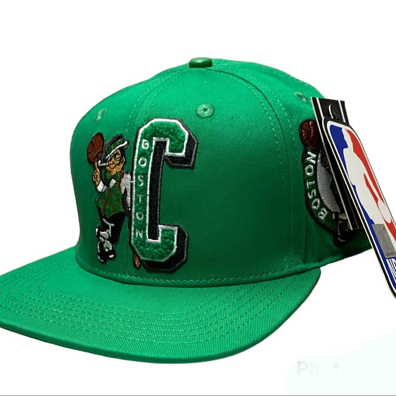 Men's Pro Standard Kelly Green Boston Celtics Double Logo Snapback Hat