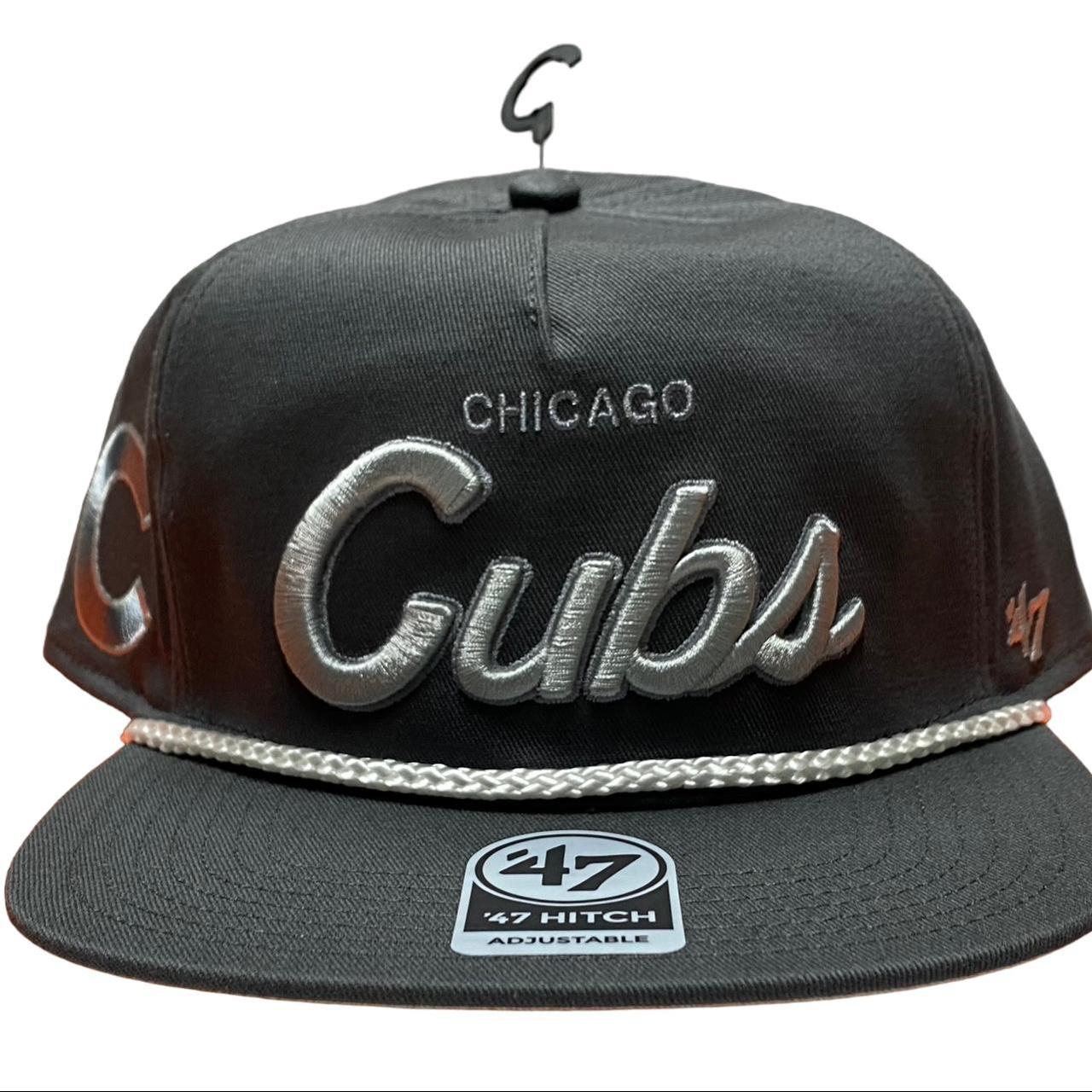 47 Chicago White Sox Hitch Crosstown Script Adjustable Snapback Hat C