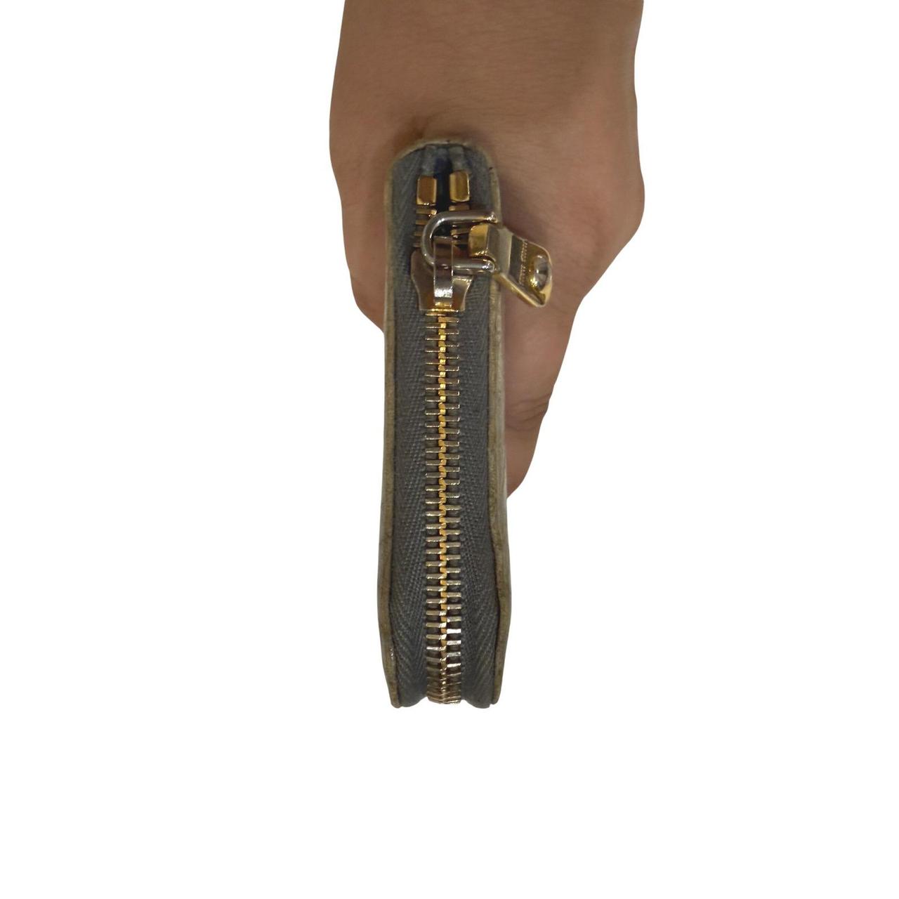 Miu Miu Women's Wallets - Grey/Tan – Miu Miu Croc… - image 8