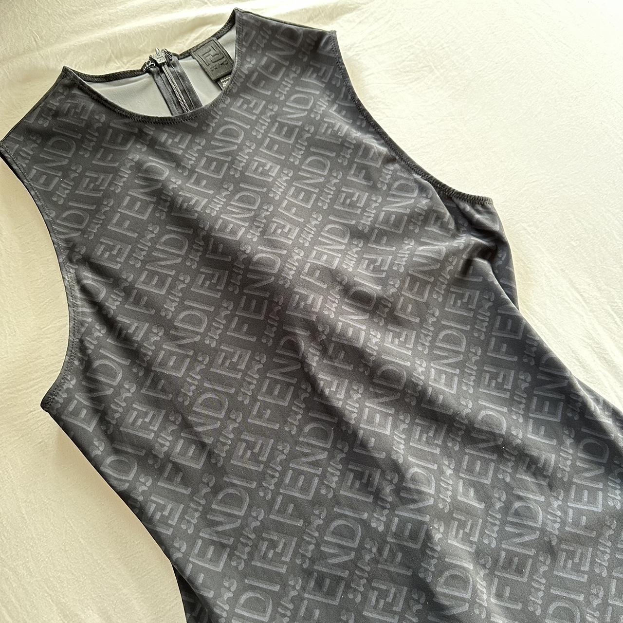 100% Authentic FENDI x SKIMS Bodysuit Size - M Color - Depop