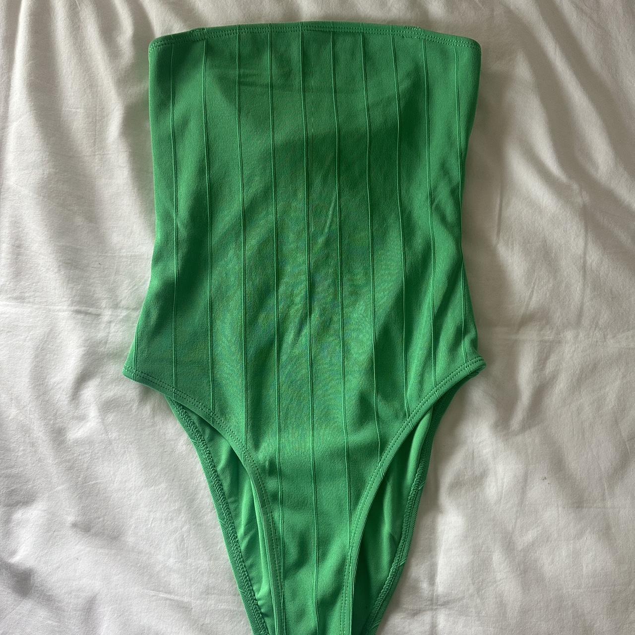 Primark Women's Green Swimsuitonepiece Depop