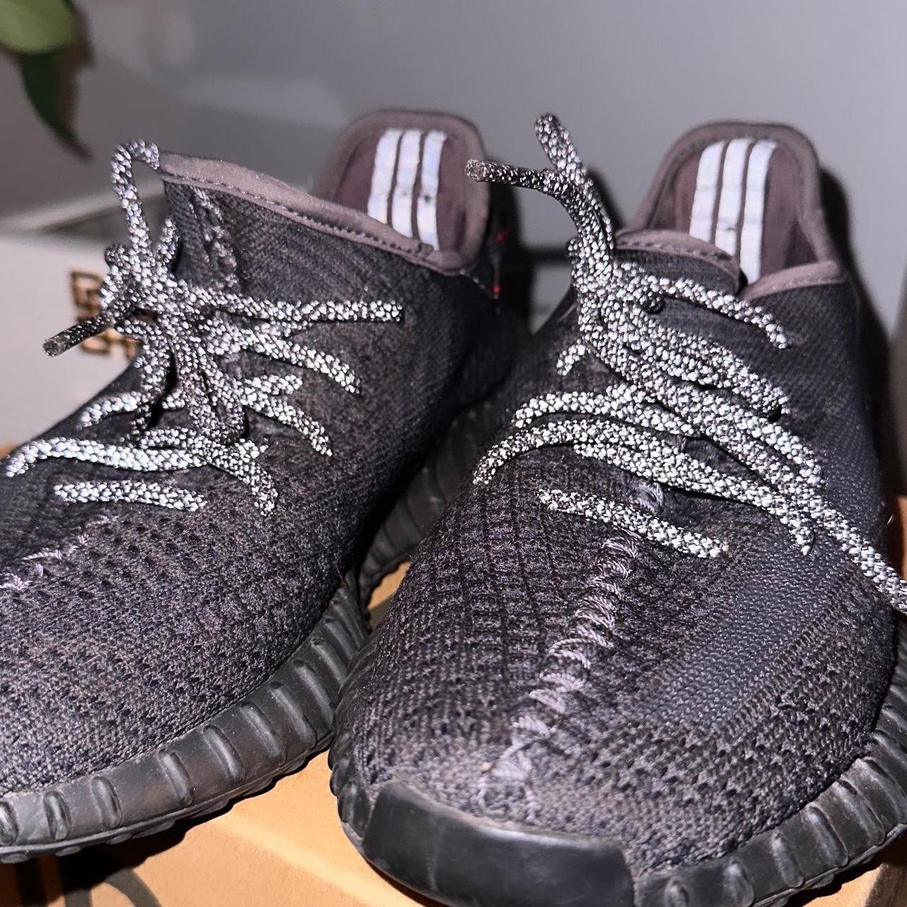 All black yeezy boost 350 size 6 best sale