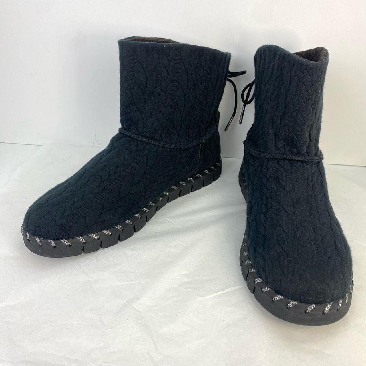 muk luks knit boots