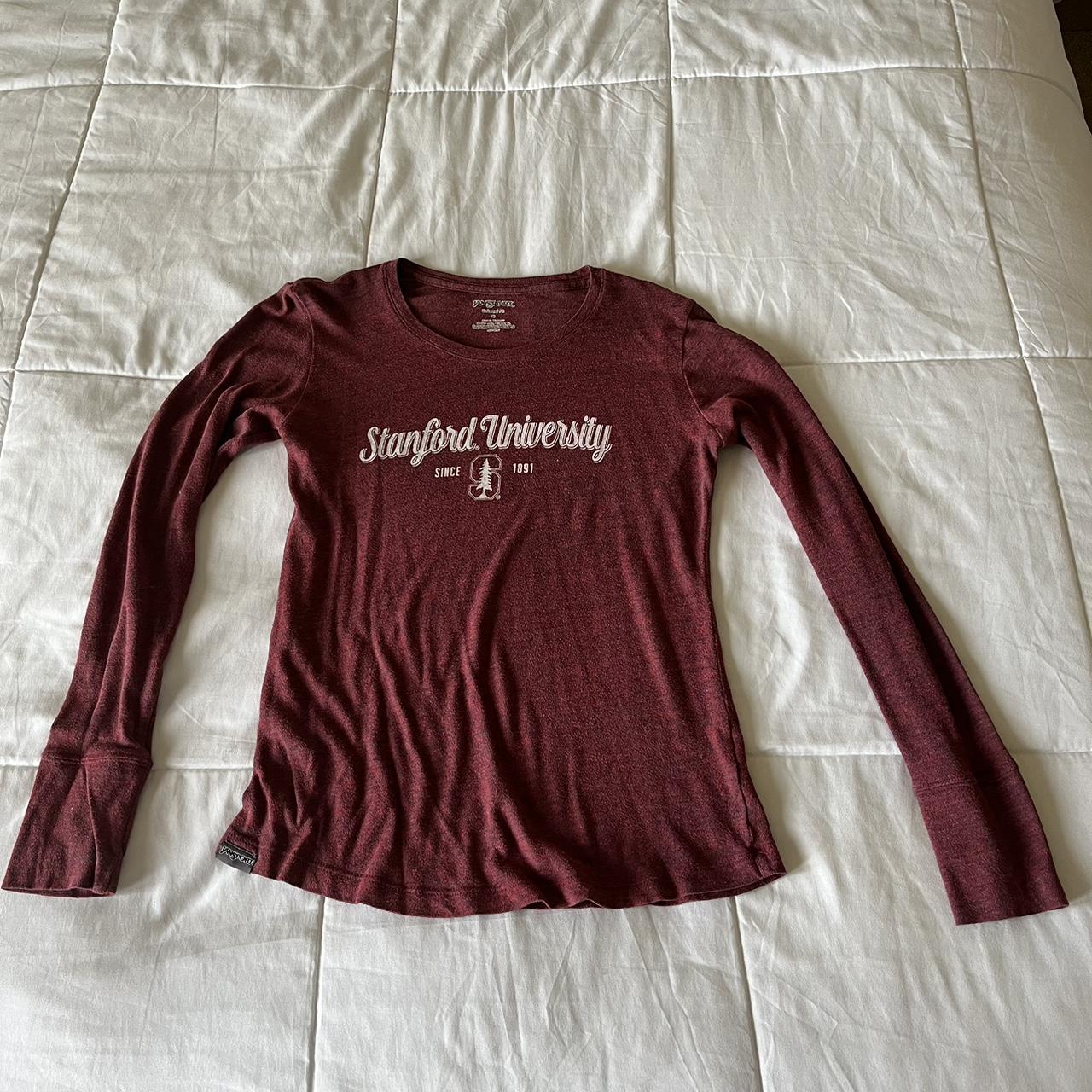 Jansport Women's Red and Burgundy Shirt