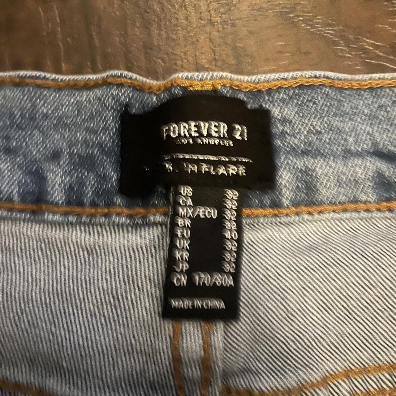 Light Wash Flaired denim Brand new Forever 21 - Depop