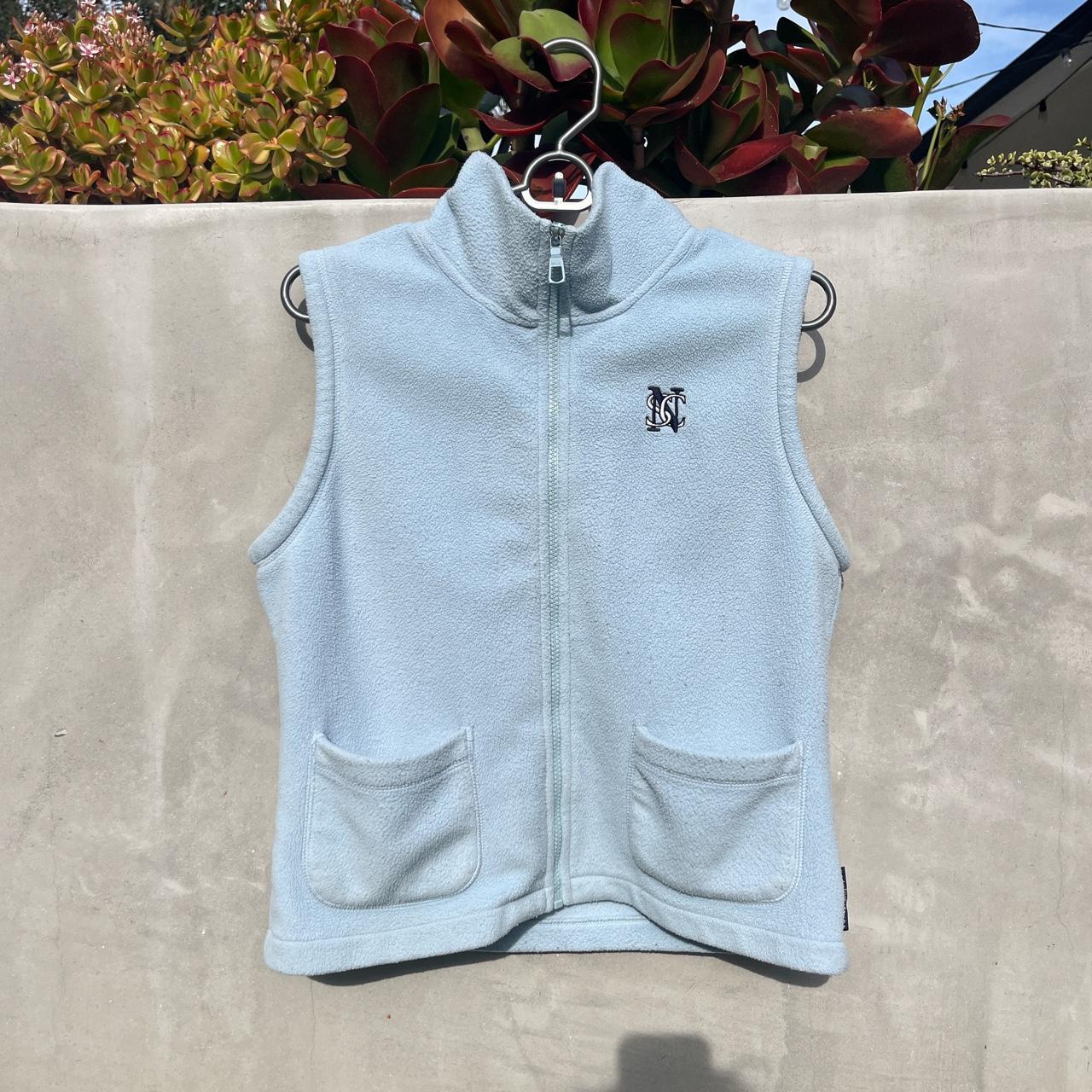 Baby blue vest Depop