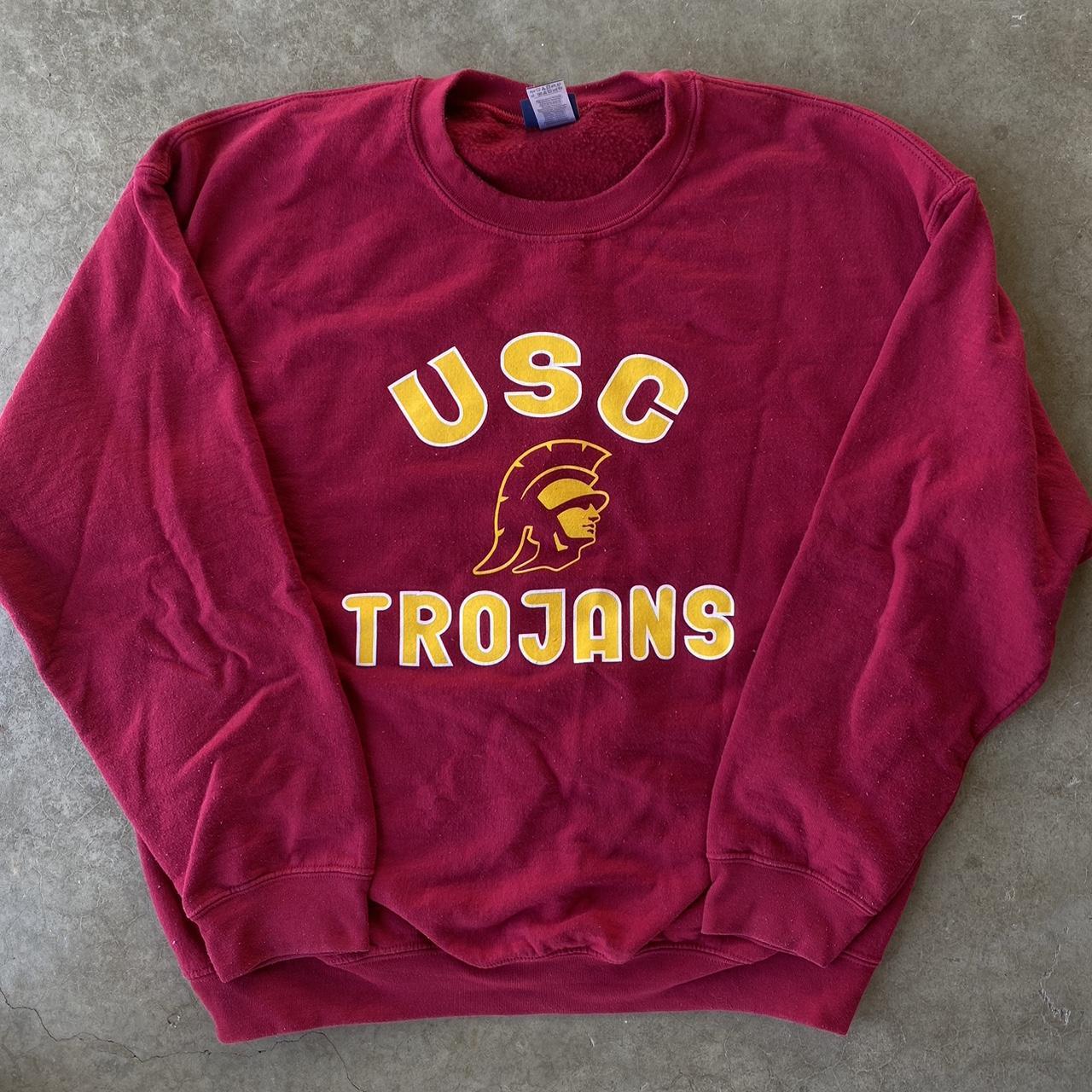 Vintage USC crewneck Size L No major flaws... - Depop