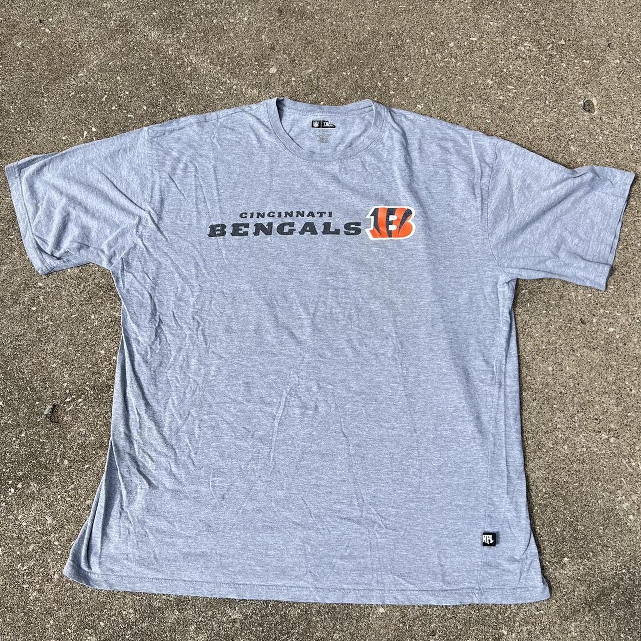 Cincinnati Bengals , NFL Team Apparel , Gray T Shirt - Depop