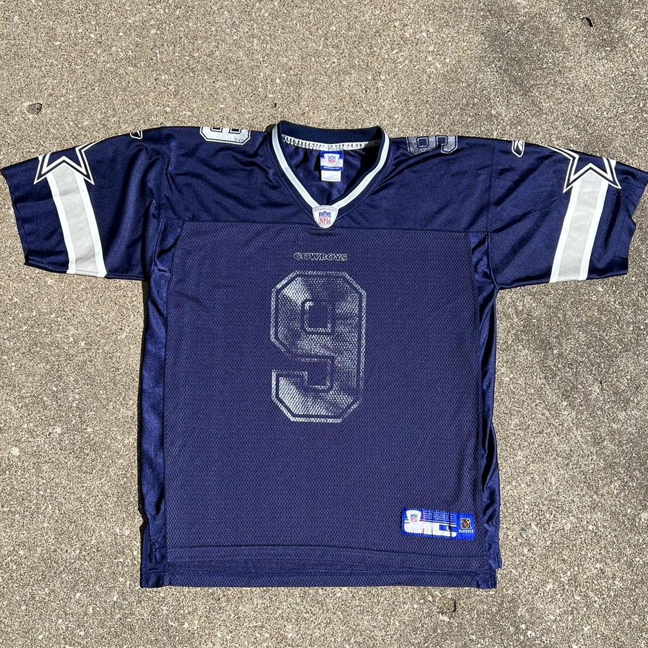 Vintage #9 TONY ROMO Dallas Cowboys NFL Reebok Jersey 2XL – XL3 VINTAGE  CLOTHING