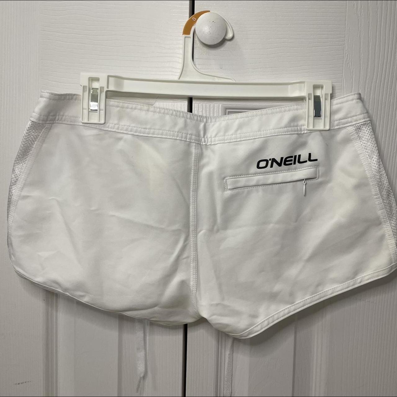 O'Neill Women's White Swimbriefsshorts Depop