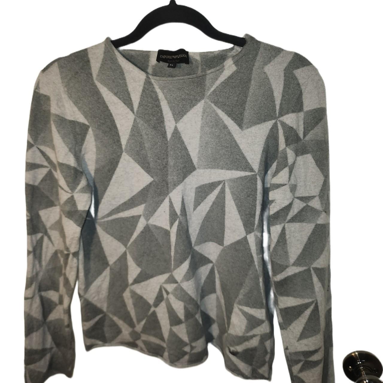 Armani 2024 grey jumper