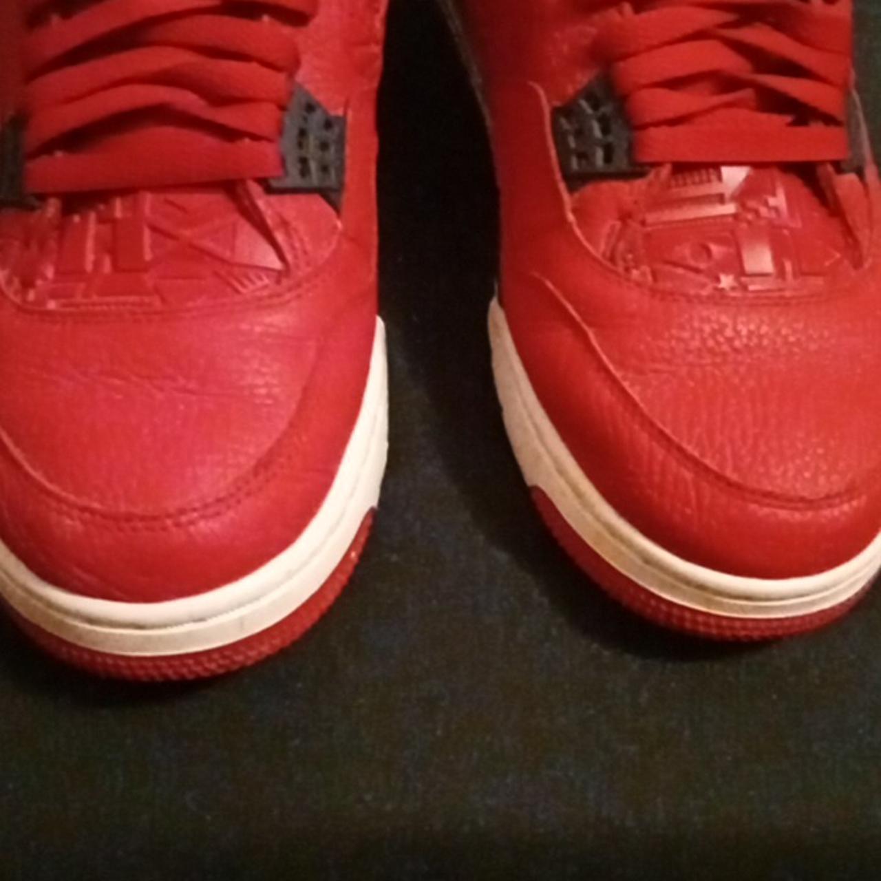 Jordan Men's Red Trainers | Depop