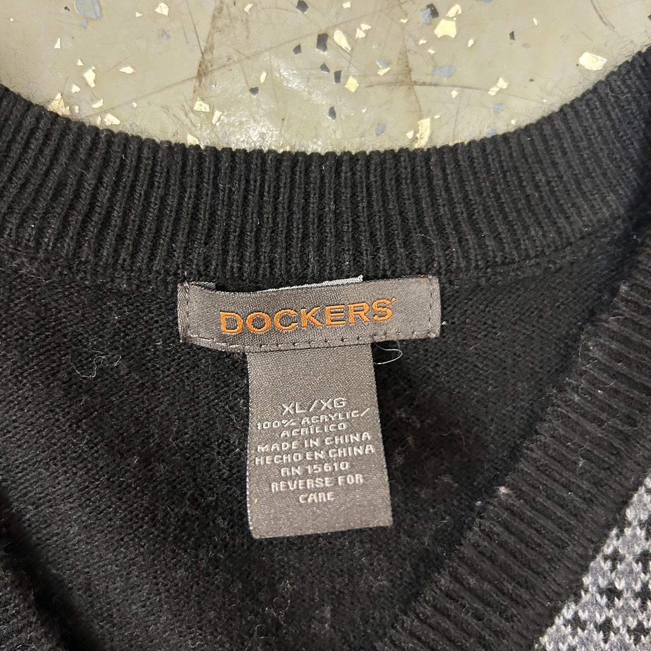 Dockers Men's Grey and Black Waistcoats-vests (2)