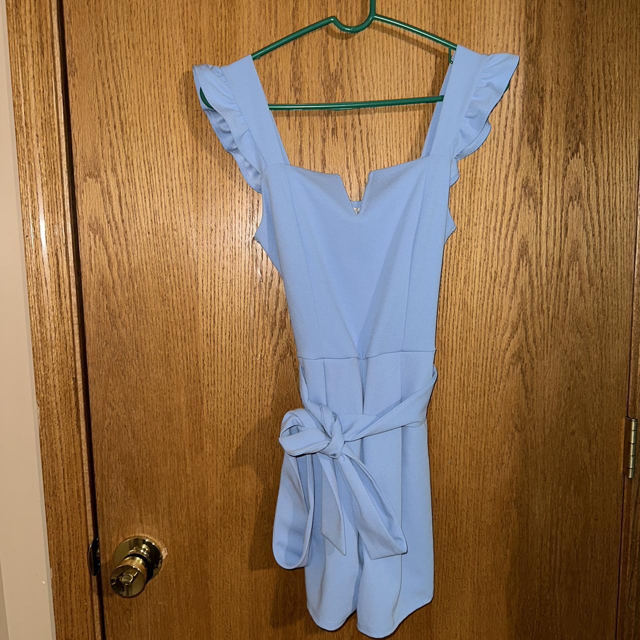  Brand New, With Tags Blue Romper Bought From Gliks... Depop