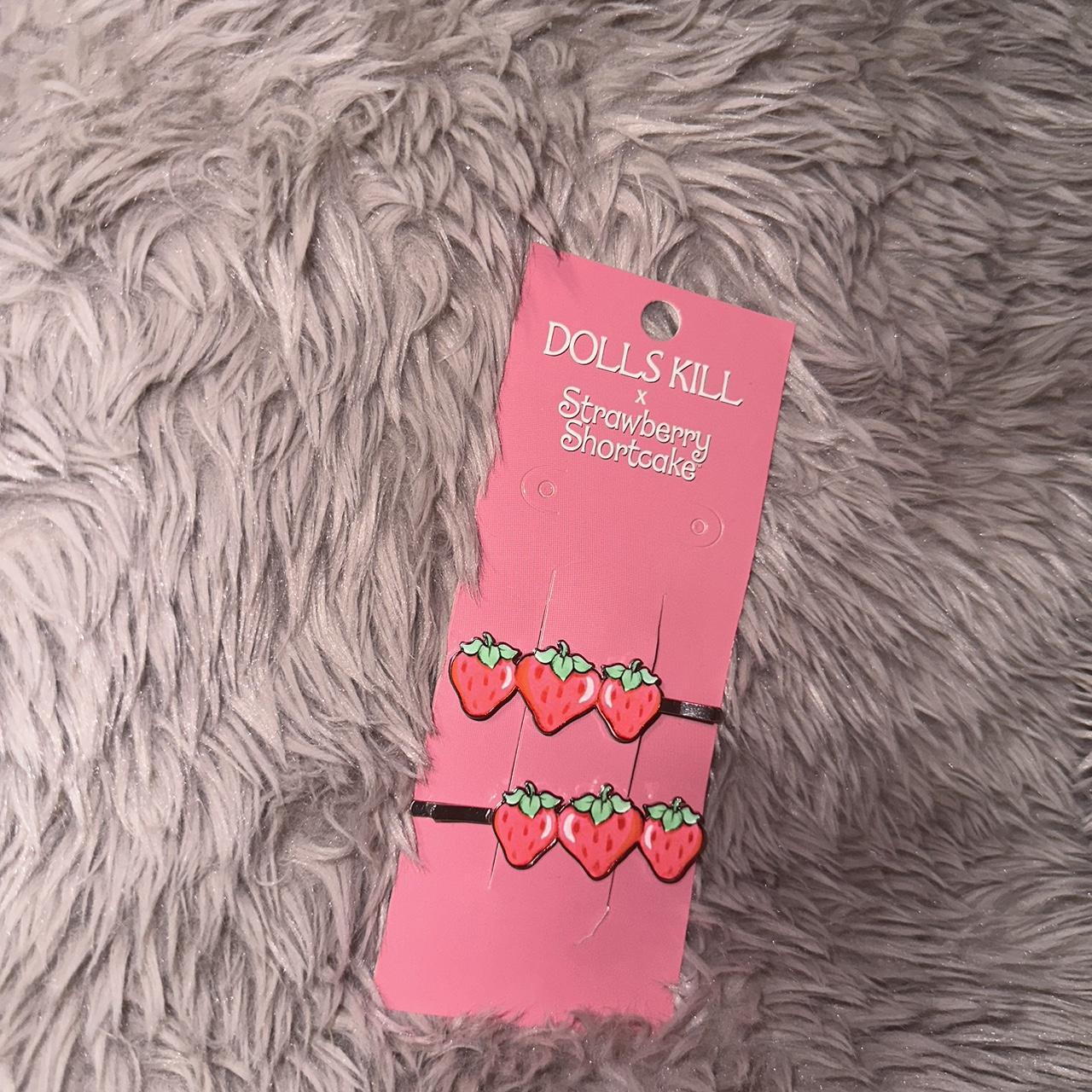 Dolls Kill Womens Pink And Red Hair Accessories Depop 5822