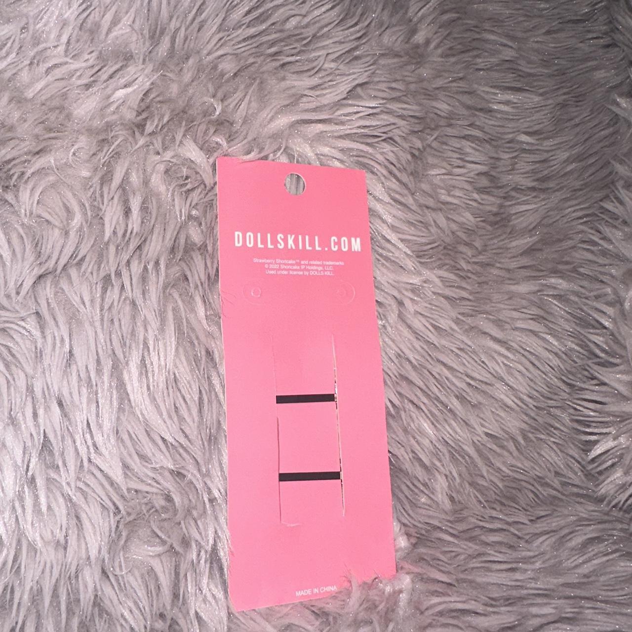 Dolls Kill Women's Pink and Red Hairaccessories Depop