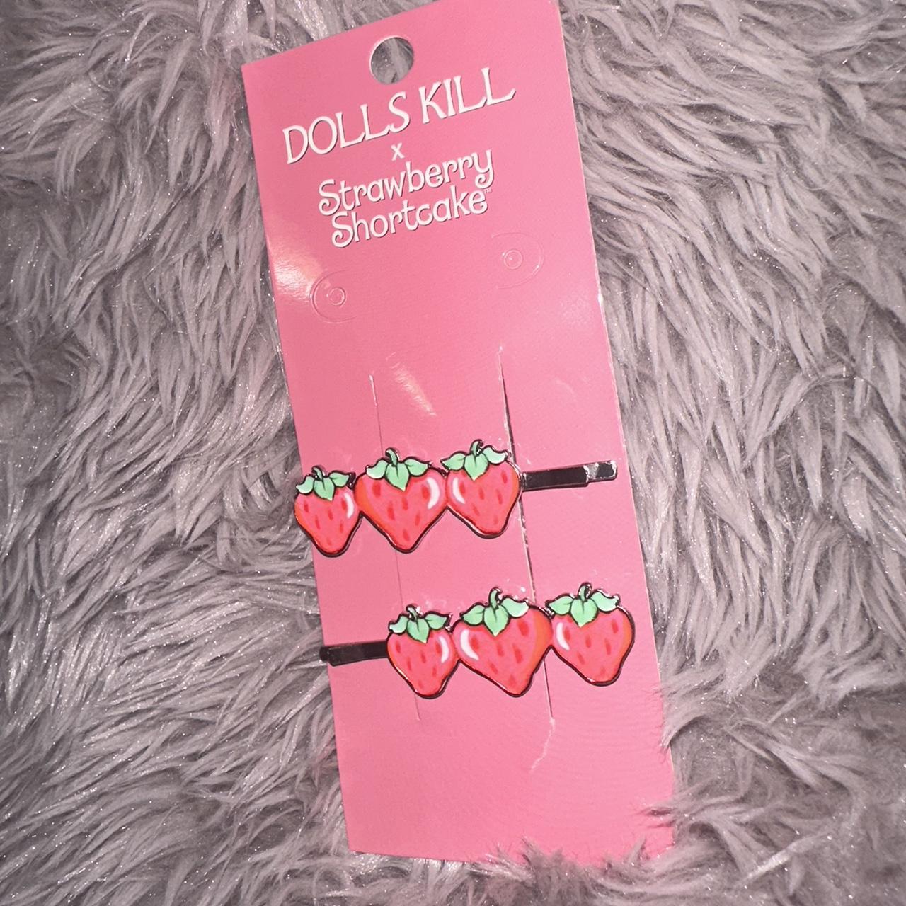 Dolls Kill Womens Pink And Red Hair Accessories Depop 6348