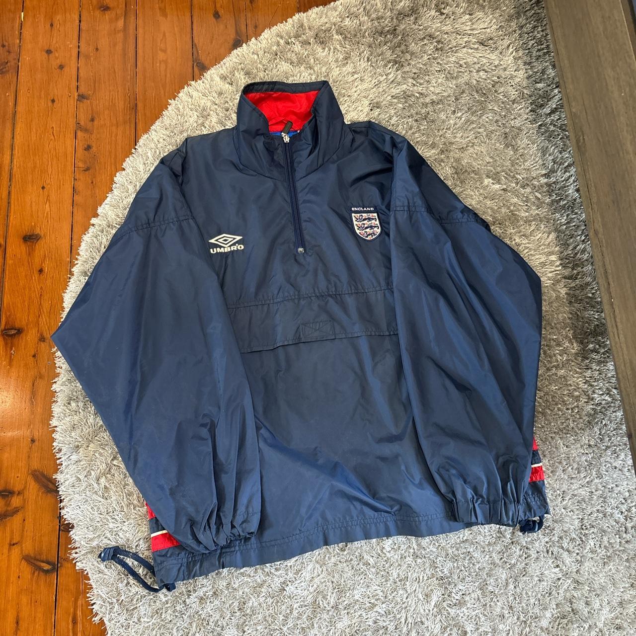 Windbreaker Jacket Umbro England Jacket 1999/01 ENGLAND Vintage