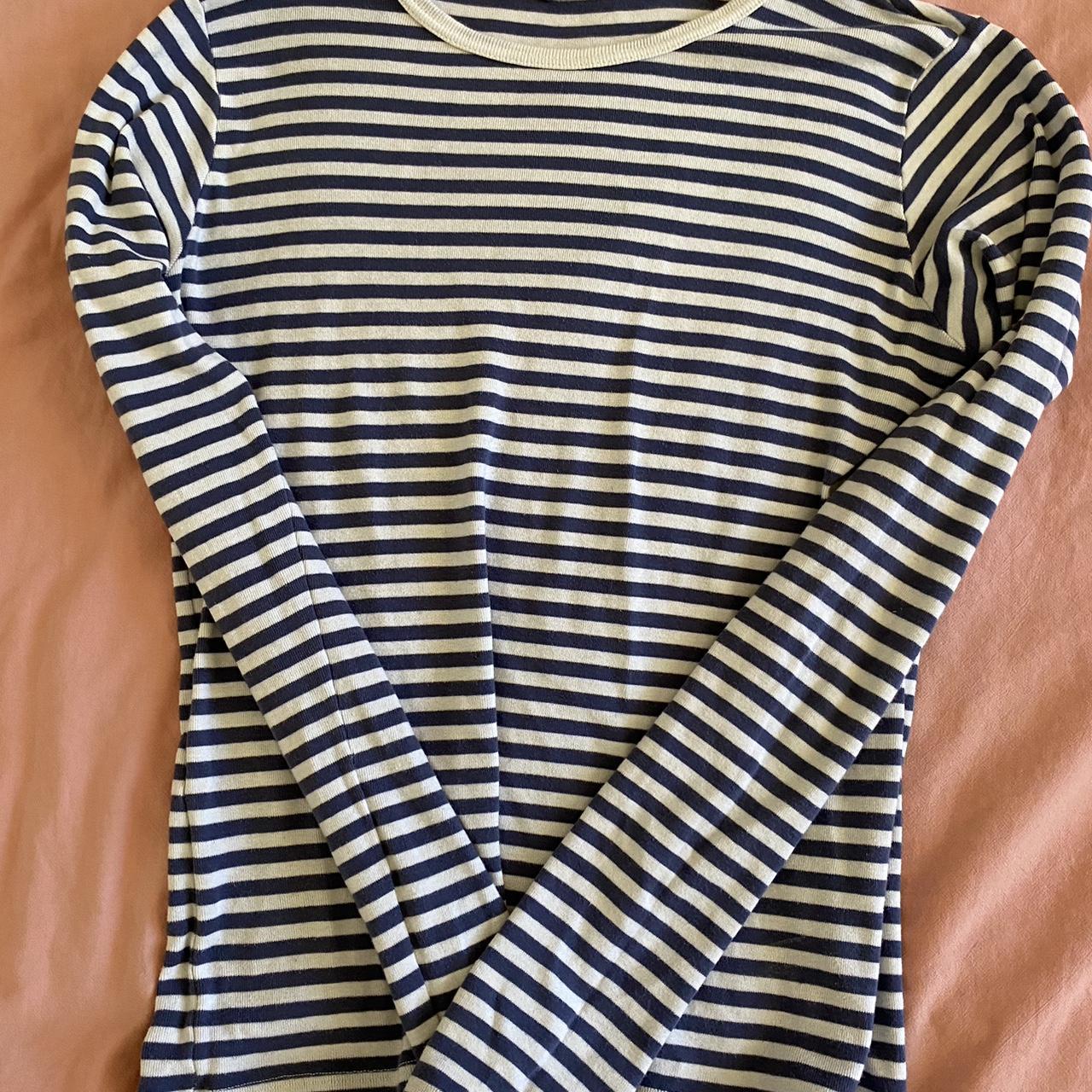 Stripped brandy Melville long sleeve Super cute and... - Depop