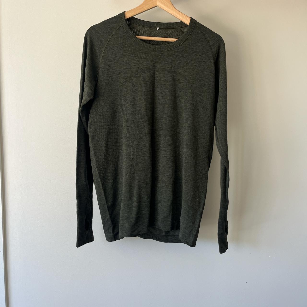 Lululemon - sweat life long sleeve top Women’s size... - Depop