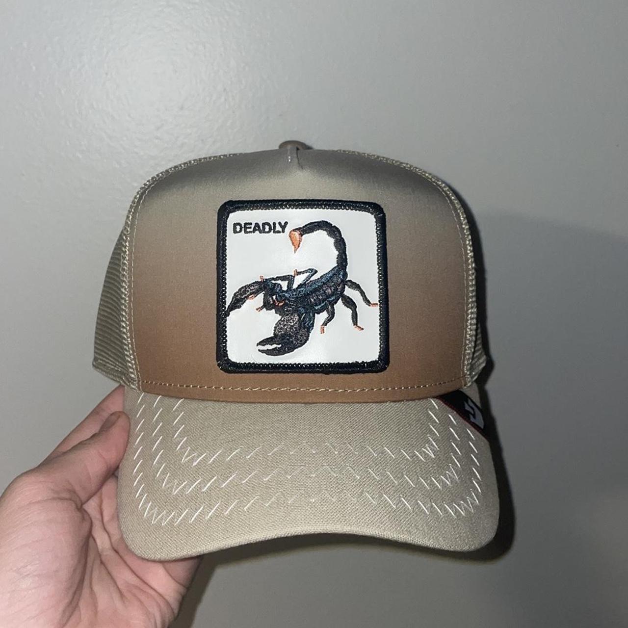 Goorin bros Trucker “deadly scorpion” Snapback... - Depop