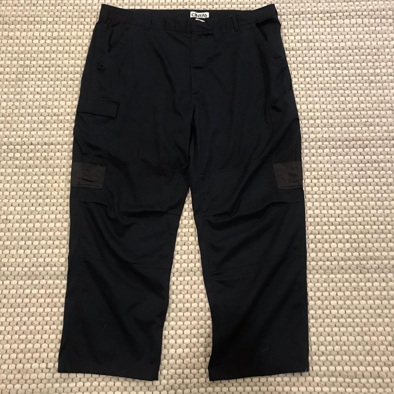 Cintas black cargo store pants