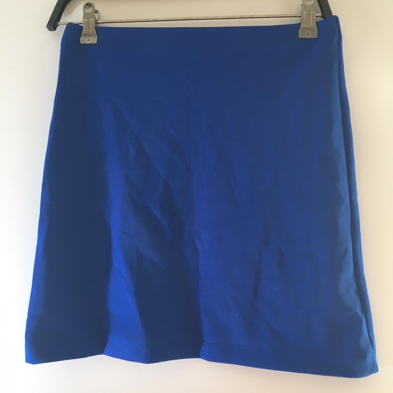 New Royal / Electric Blue Skirt Size 12 Brand New... Depop