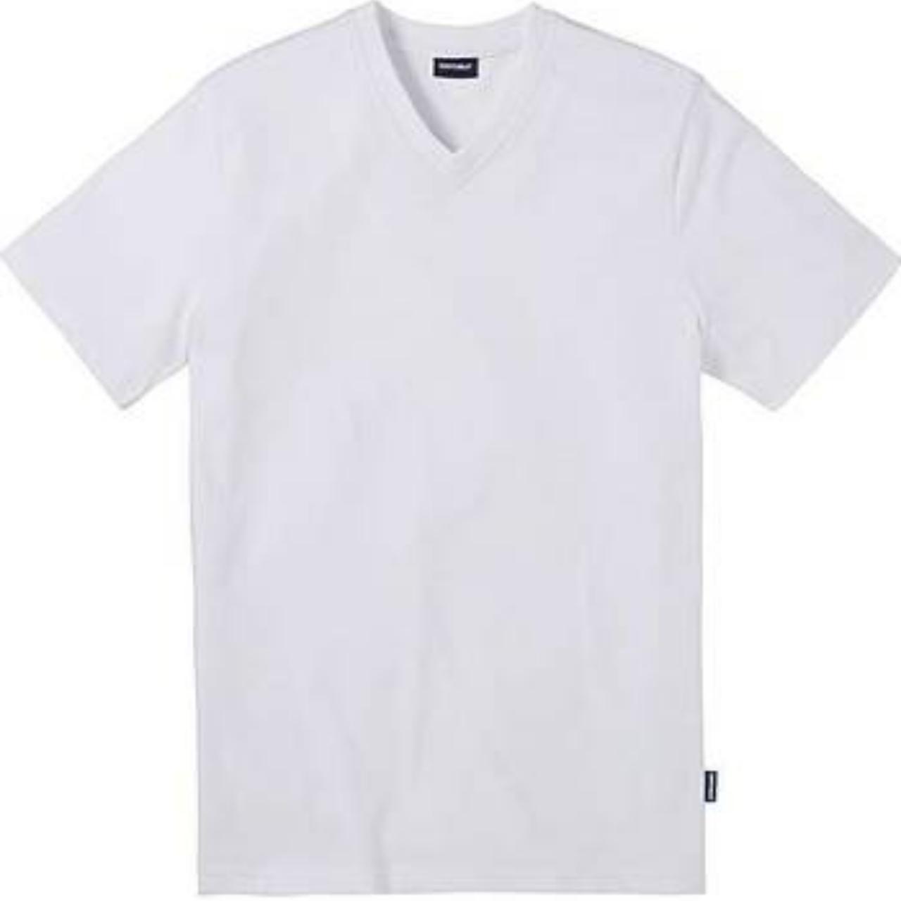 New in Packet Jacamo White V Neck TShirt Size 3XL... Depop