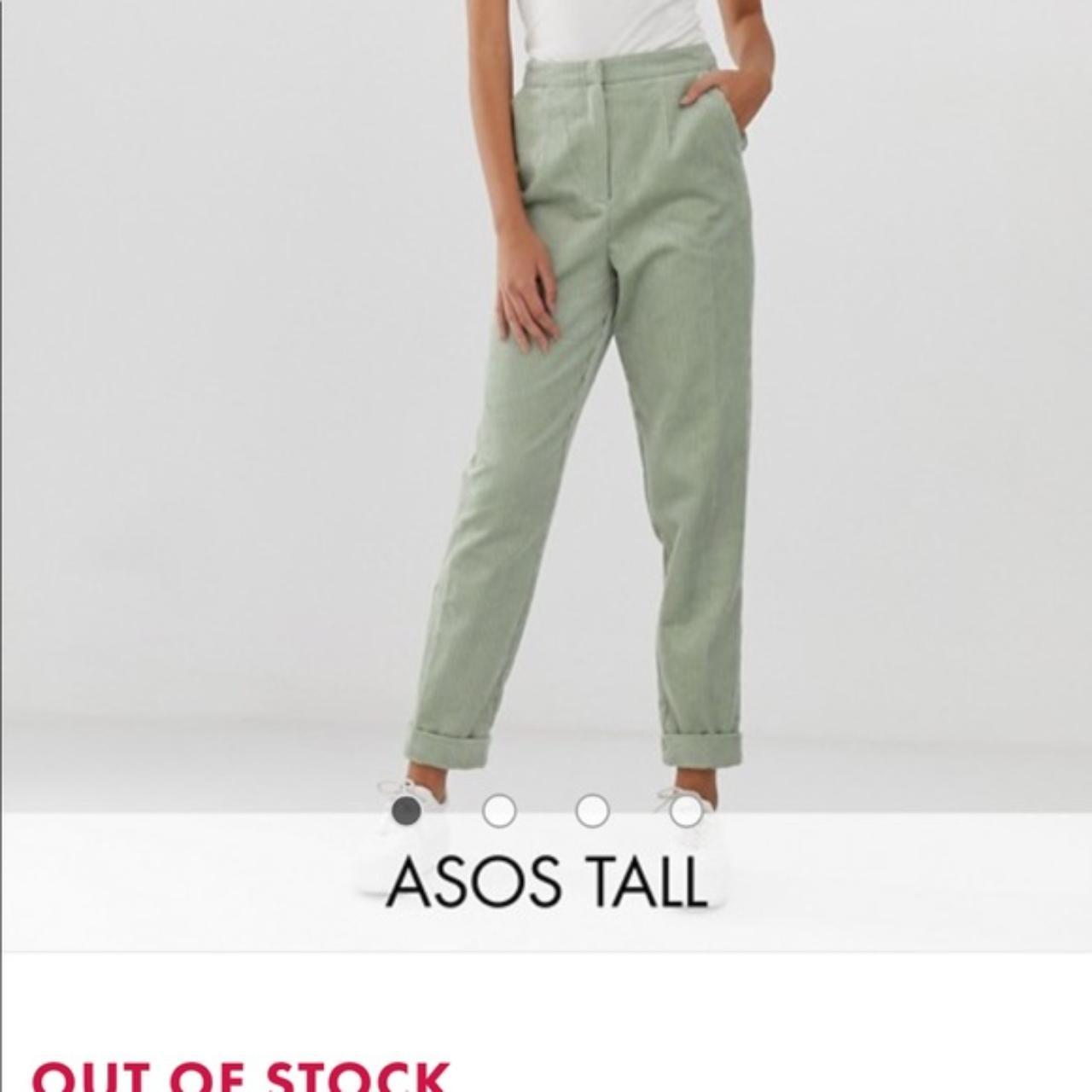 ASOS DESIGN smart tapered trousers in stone | ASOS