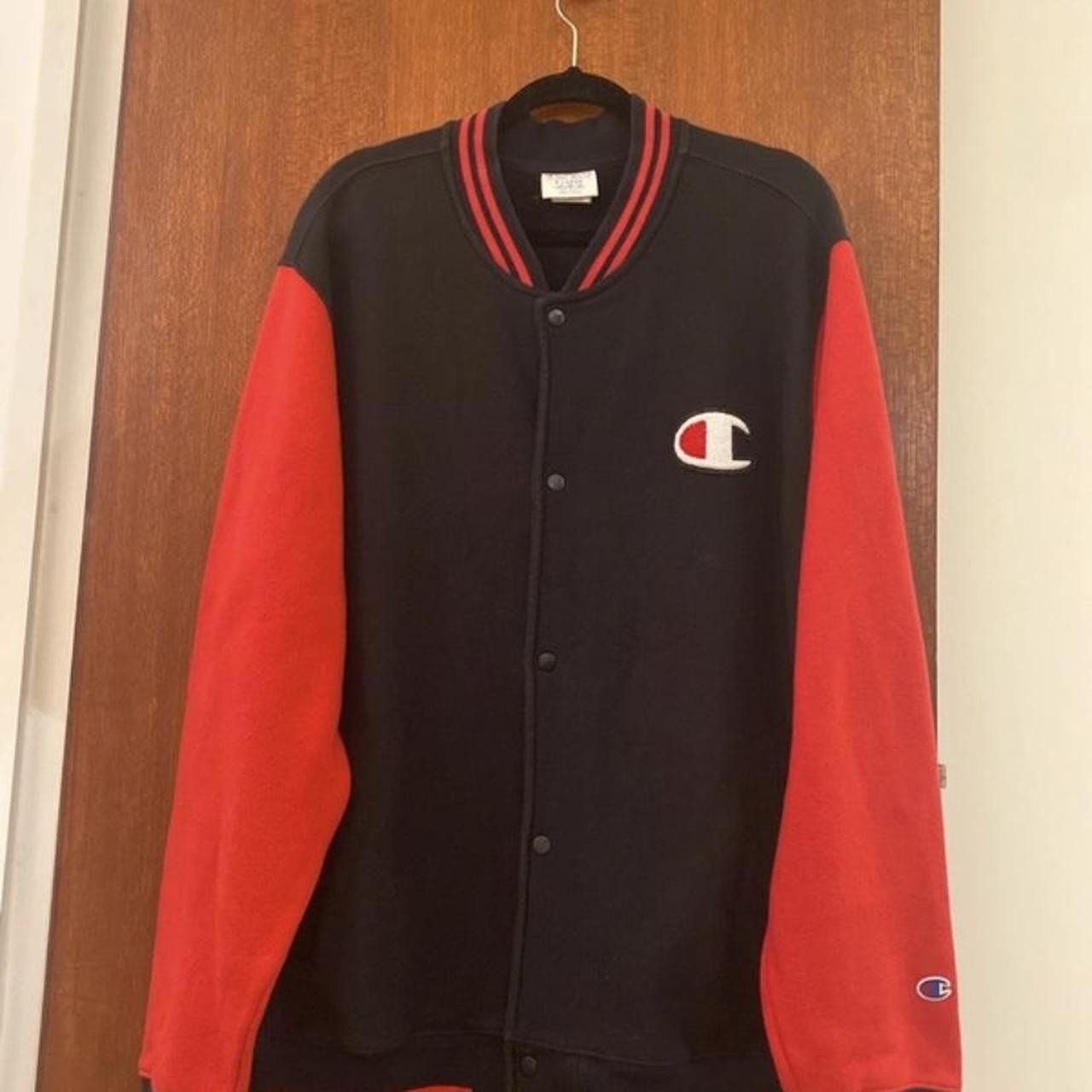 Champion cheap baseball jacket