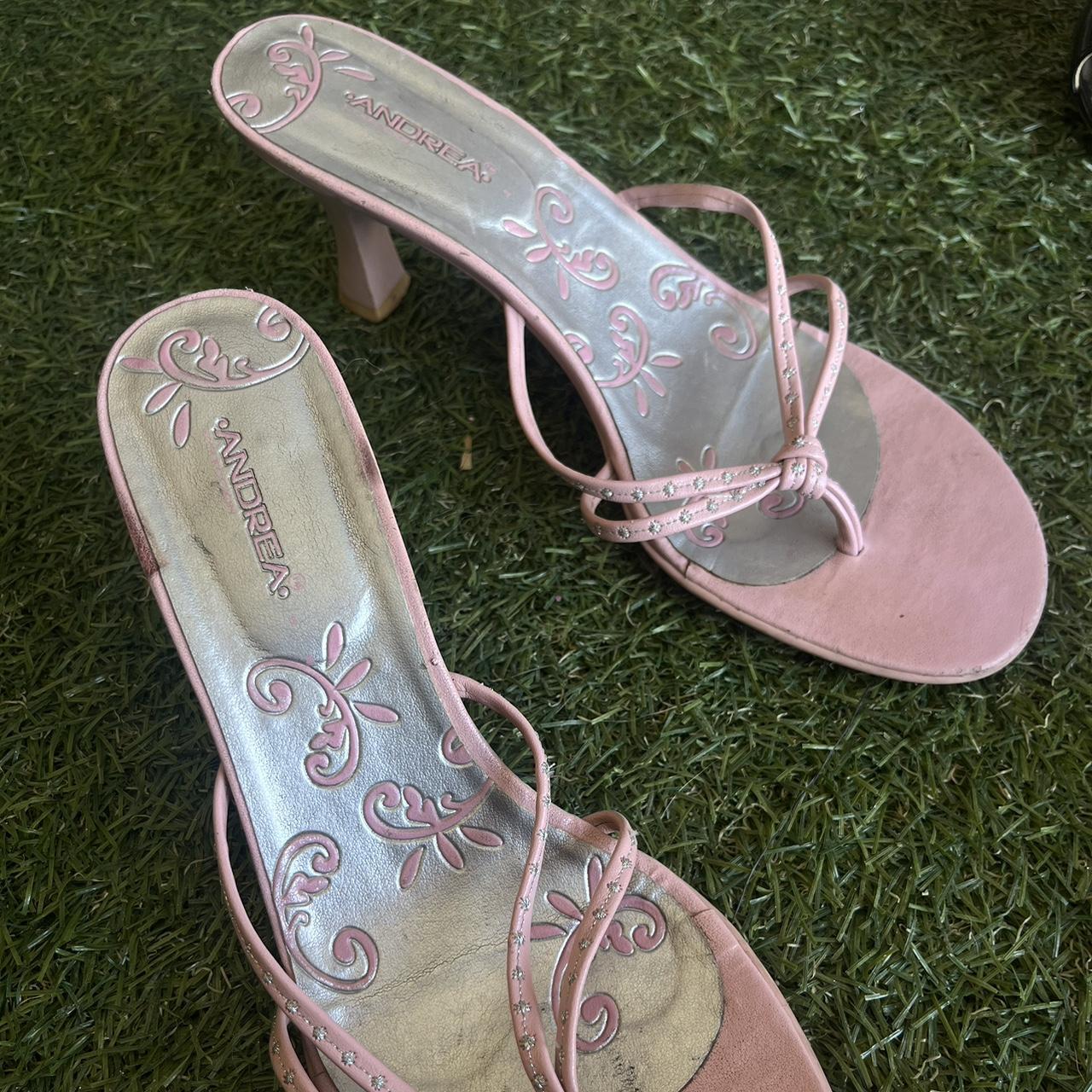 Womens Pink Sandals Depop 5264