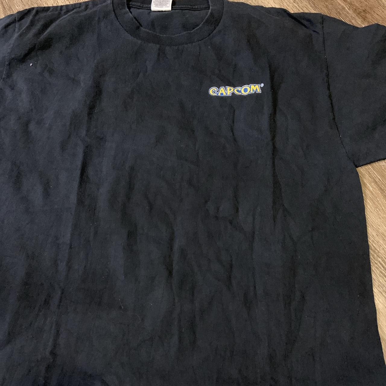 Vintage resident evil capcom gaming shirt Has two... - Depop