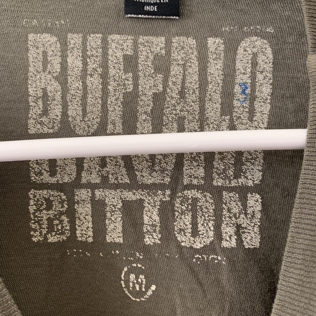 Buffalo David Bitton Men's Green T-shirt (2)