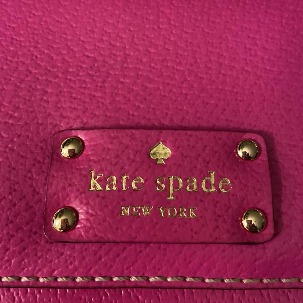 Kate Spade Fuzzy Pink Purse -message with - Depop