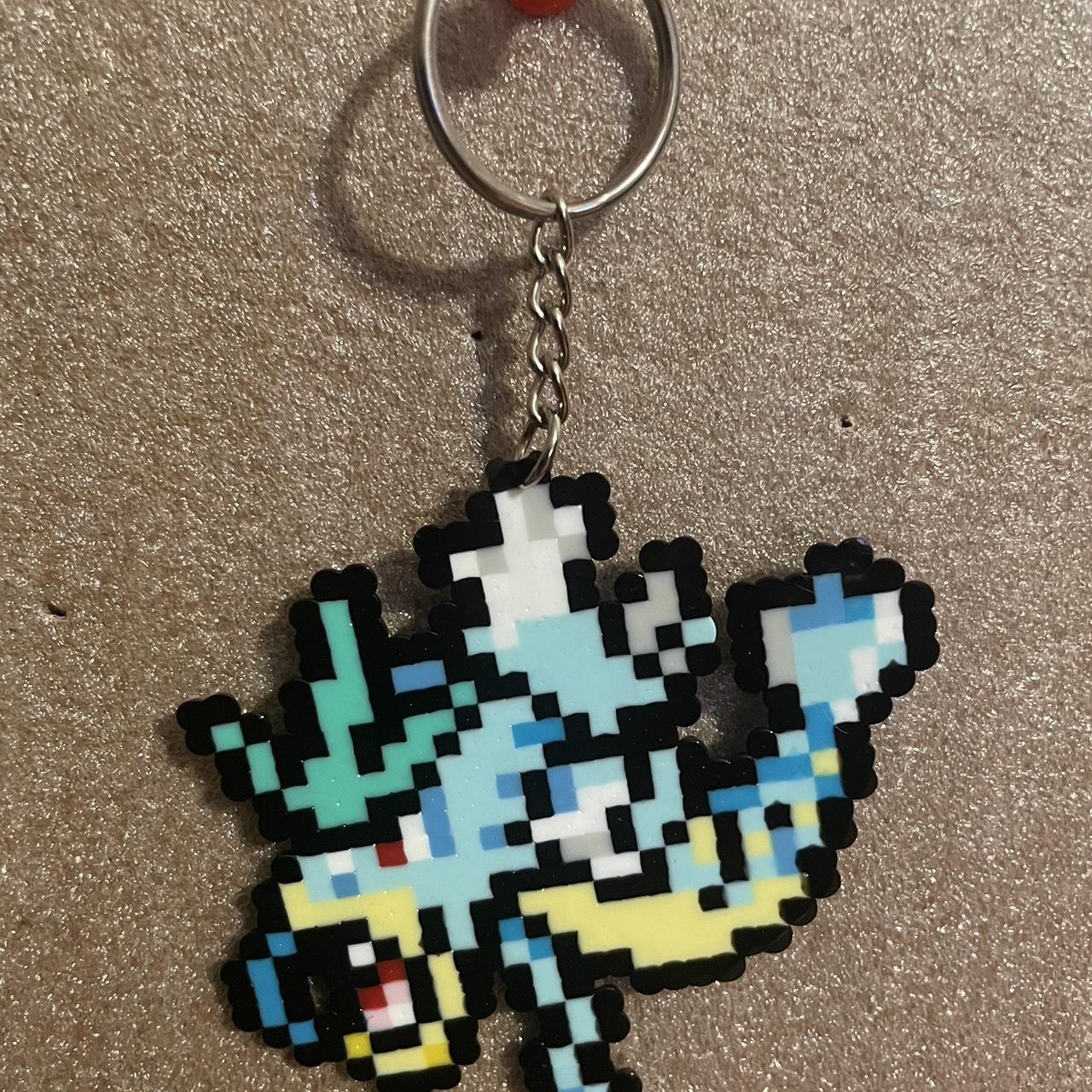 Perler Bead Keychain Magikarp evolution... - Depop