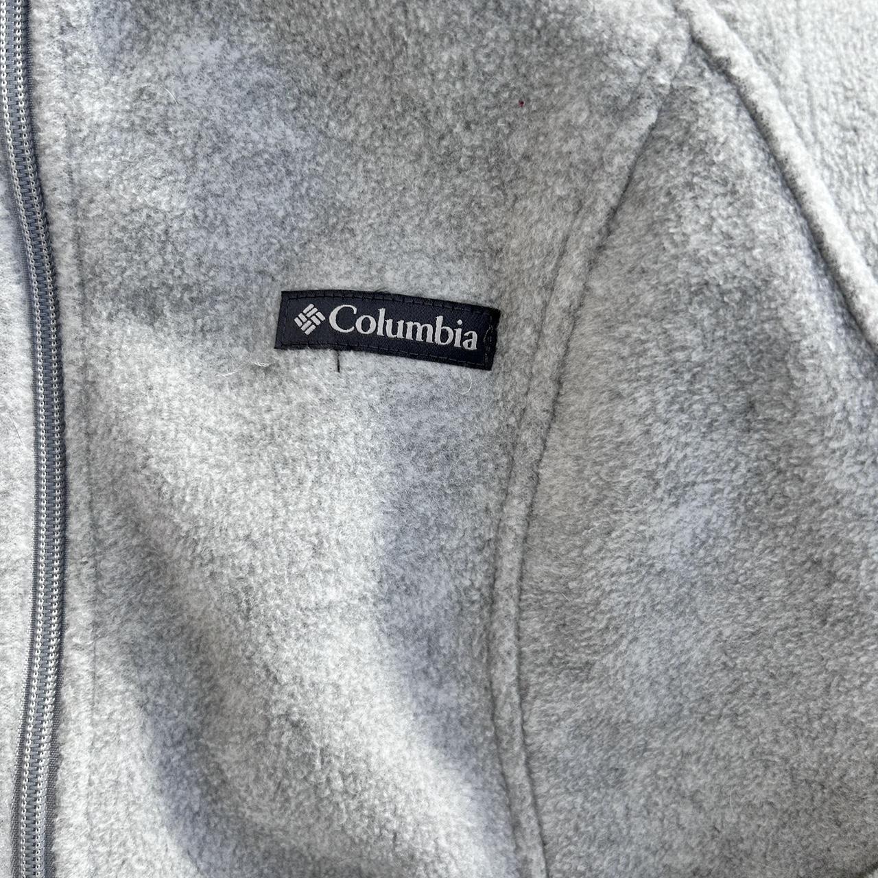 Vintage Grey Colombia Quarter Zip-up #grey #colombia... - Depop