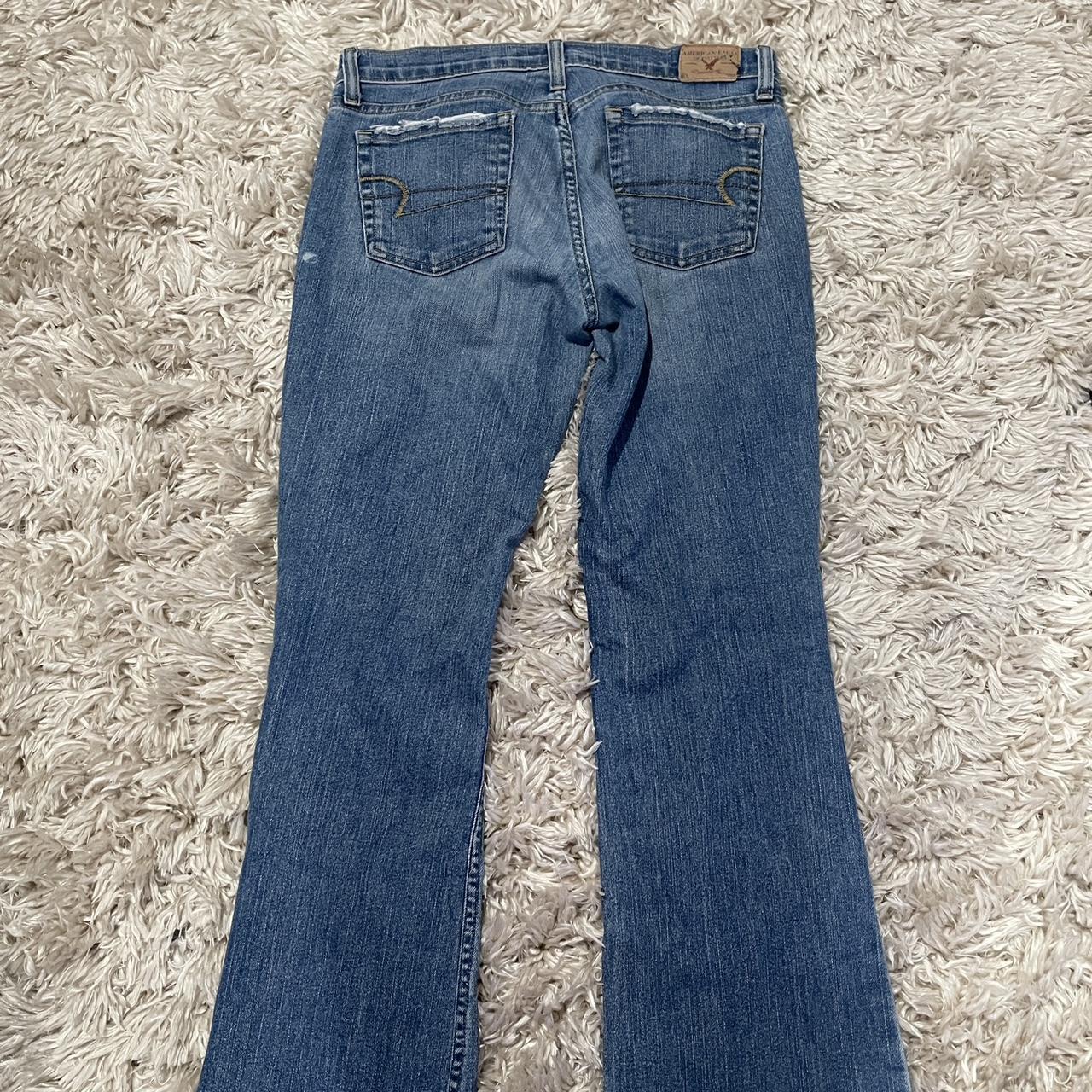 American Eagle Outfitters Women's Blue Jeans | Depop