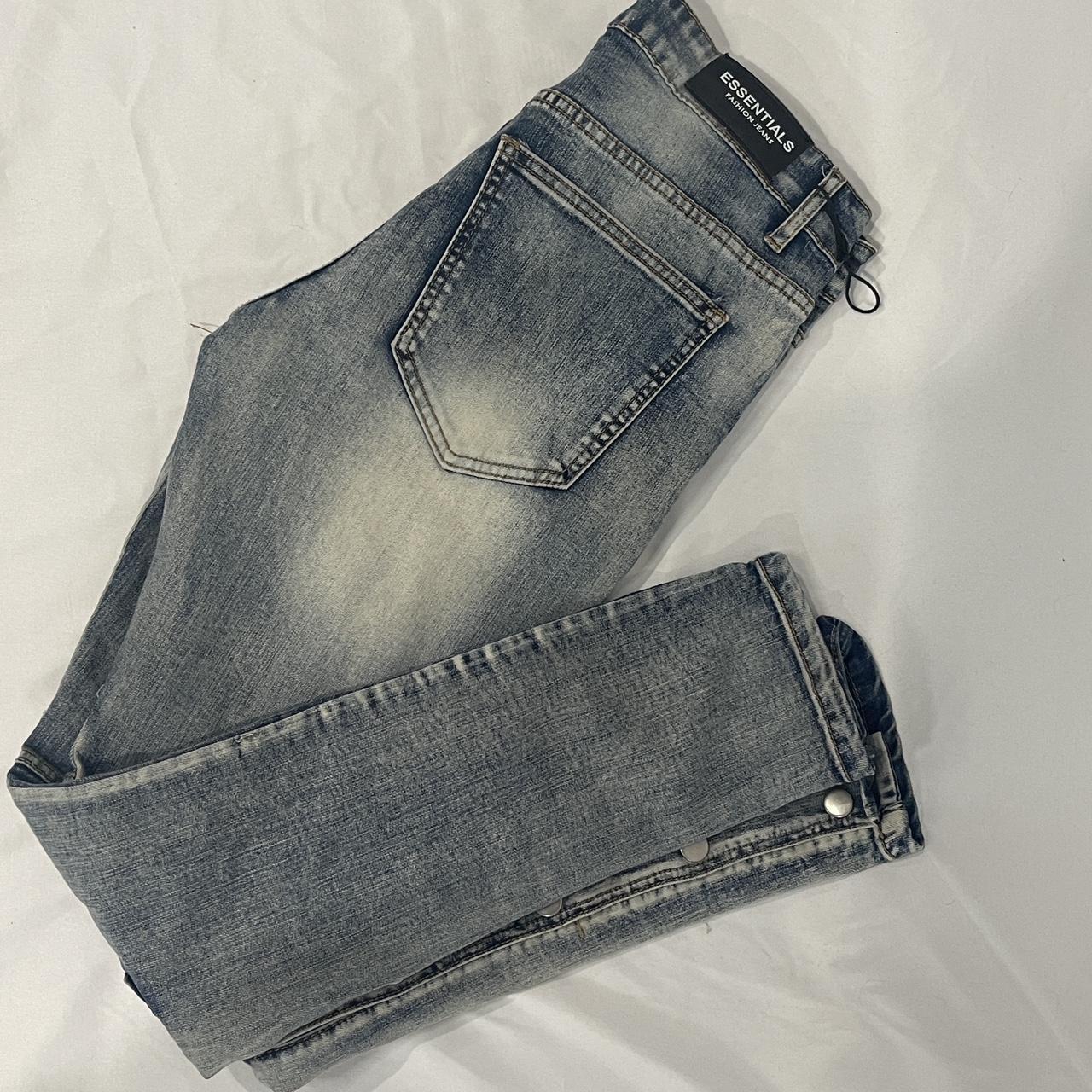 Fear of god blue 2024 jeans