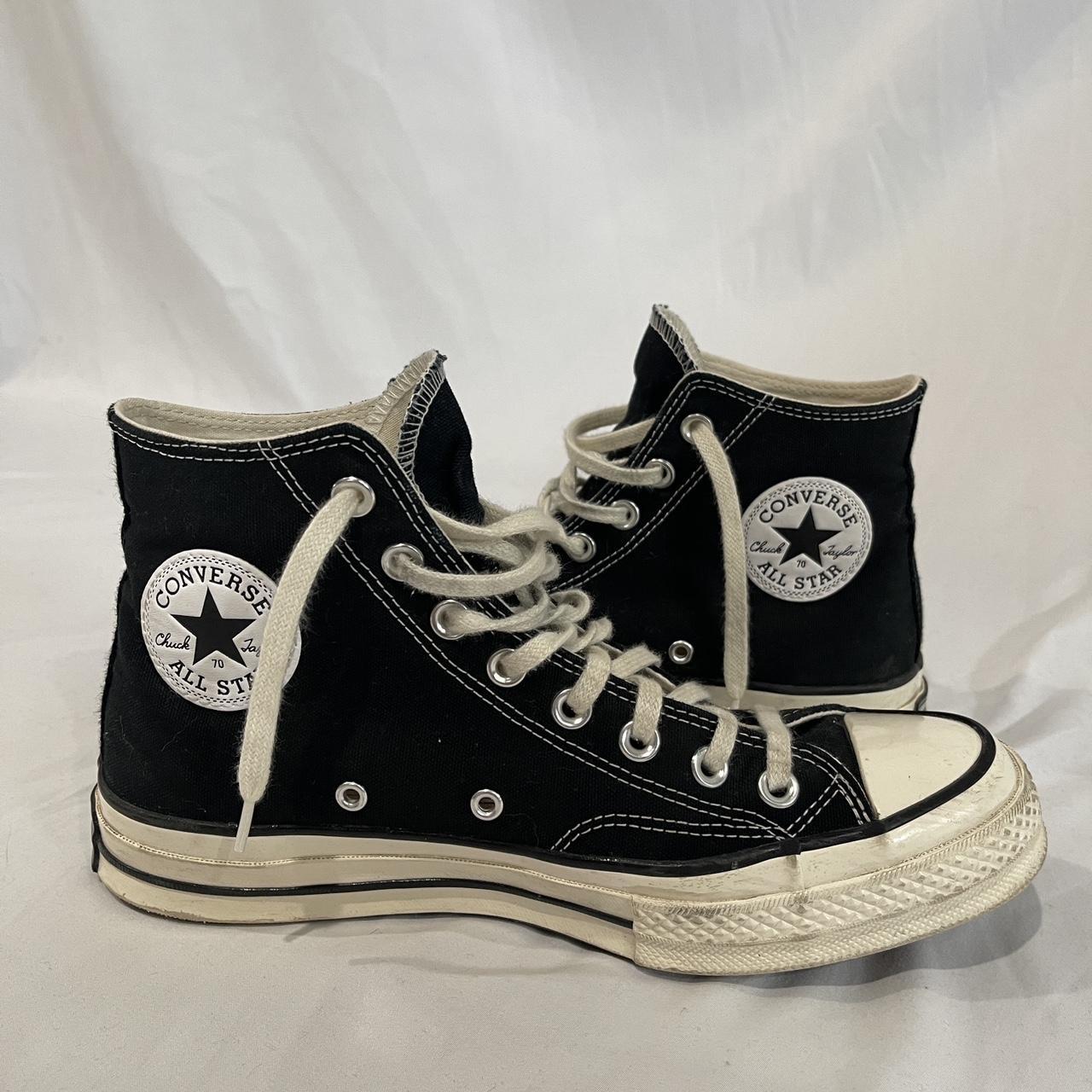 Converse Chuck Taylors Women’s size 9.5, men’s... - Depop