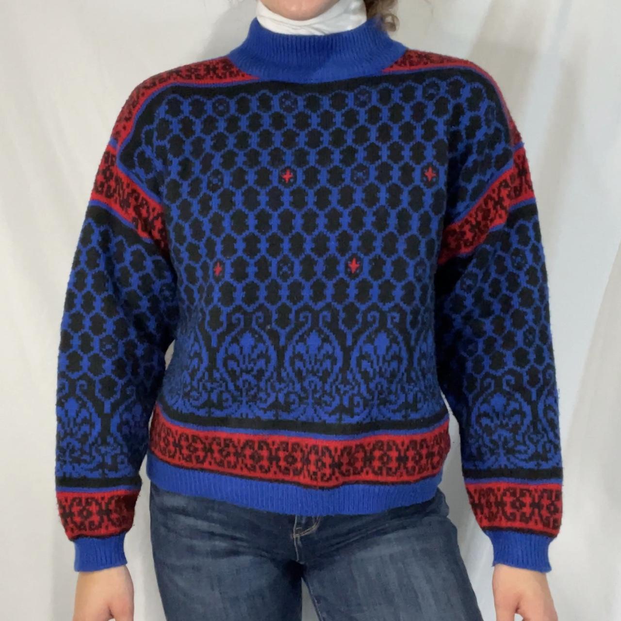 Retro discount 80s sweater