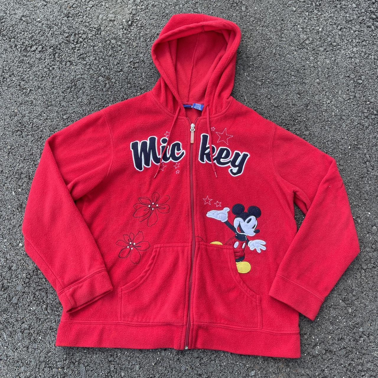 Disney Mickey Mouse Sweatshirt Zip up hoodie size. Depop