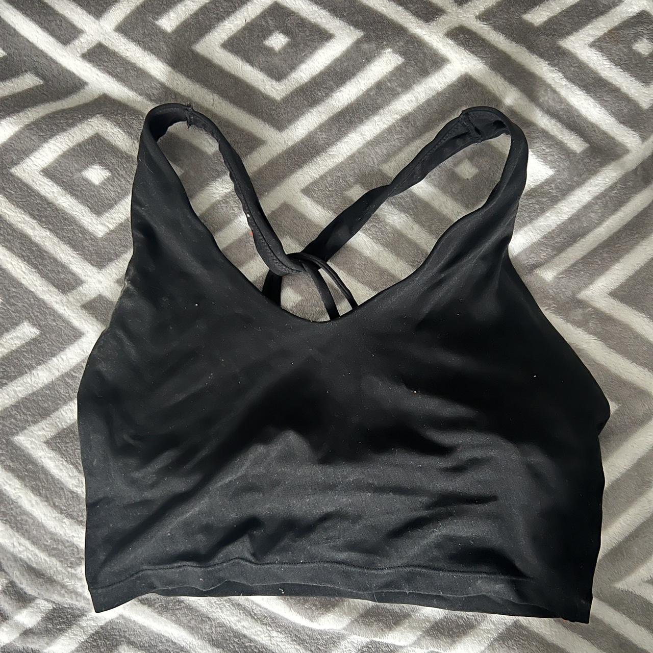 Aerie black sports bra Size: s Sports bra but can... - Depop