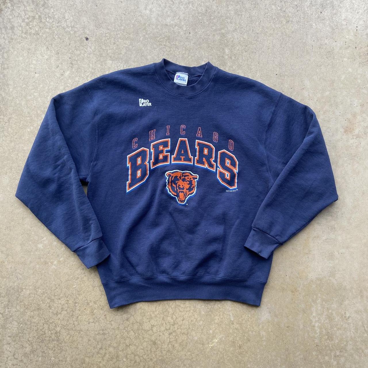 90s chicago bears crewneck Size XL #90s #vintage... - Depop